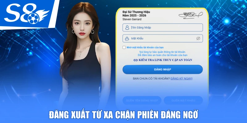 Đăng xuất từ xa chặn phiên đáng ngờ